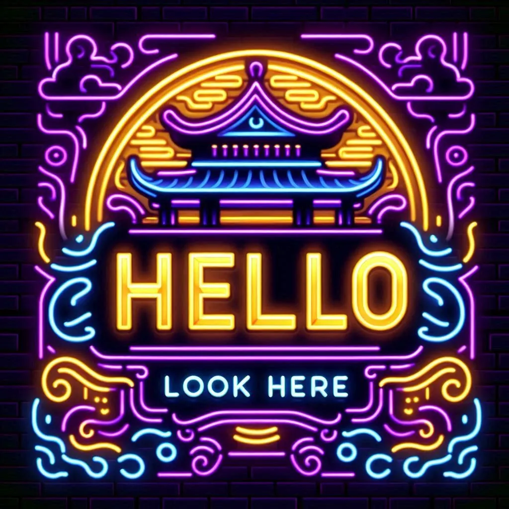 HELLO LOOK HERE