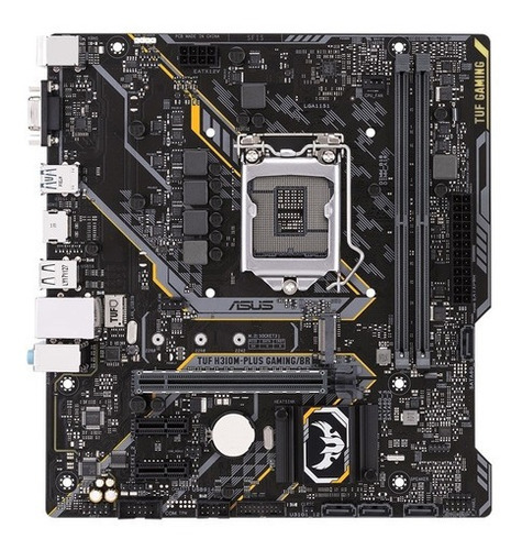 Imagem 3 de 5 de Placa Mãe Asus Intel 1151 Tuf H310m-plus Gaming/br Ddr4 Uatx