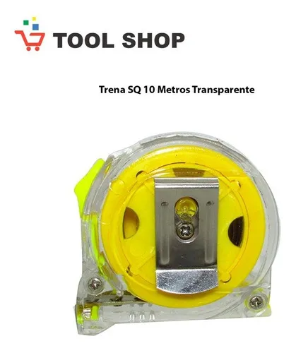 Soporte de acero transparente de 10 m x 25 mm con cerradura - Factura