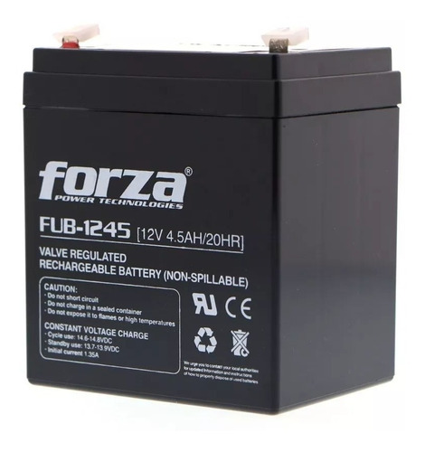 Bateria Para Ups Forza Fub-1245 12v- Lich