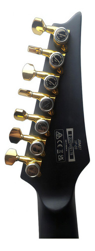 Guitarra Elétrica Ibanez 7 Cordas Jbm27 Jake Bower Signature Cor Preto Orientação Da Mão Destro