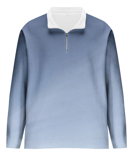 Blusa Masculina Respirável Com Decote Em V E Manga Comprida,