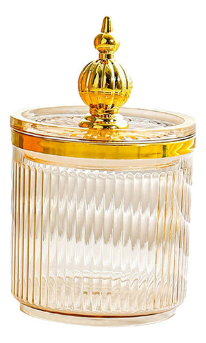2 Cotton Swab Storage Box, Amber Case