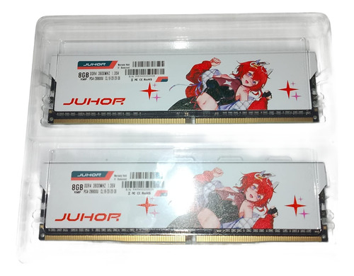 Memoria Ram Juhor Ddr4 8gbx2pcs 3600mhz Cl16 1.40v