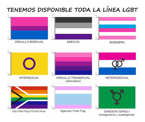 20 Banderas Transexual Trans Lgbt 90 X 150cm