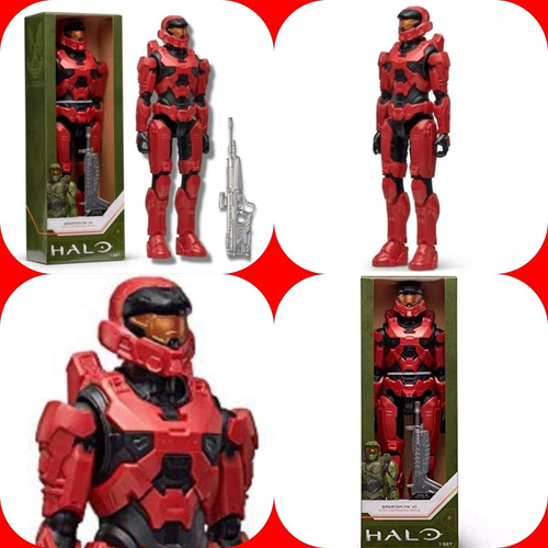 Boneco Halo Spartan Mk Vlll Série Infinite 30cm Articulado.