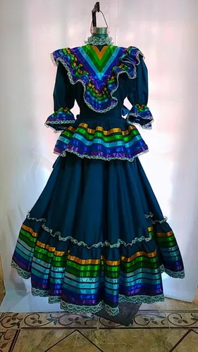Vestidos de jalisco doble vuelo hotsell