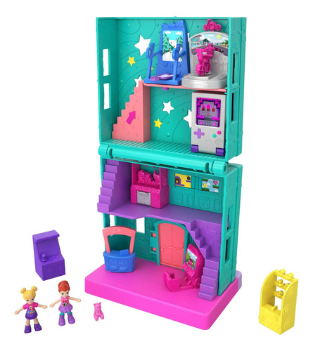 Polly Pocket Set Arcade De Pollyville