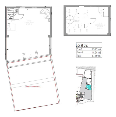 Arriendo Local Comercial 73,11 M2 Nivel Calle + 22,75 M2 En