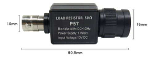 Terminador Bnc Hembra Hembra P57, 50 Ohmios, 50 Ohmios, 1 Un