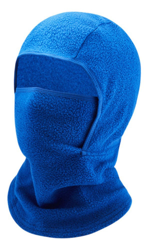Niños Fleece Balaclava Warmer Para La Escalada Azul Oscuro