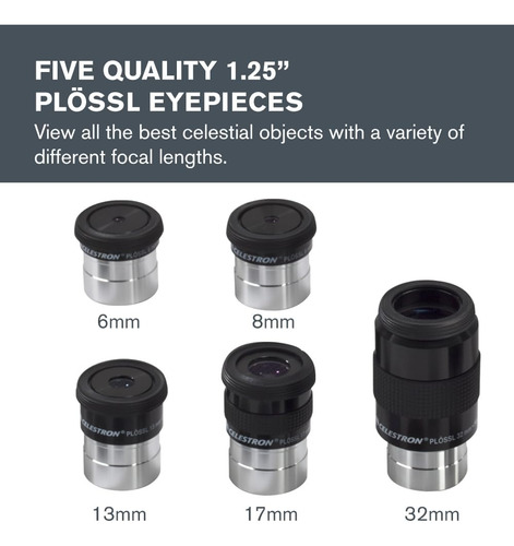 Celestron Plossl Oculares Para Telescopio