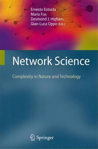 Network Science, De Ernesto Estrada. Editorial Springer London Ltd, Tapa Dura En Inglés