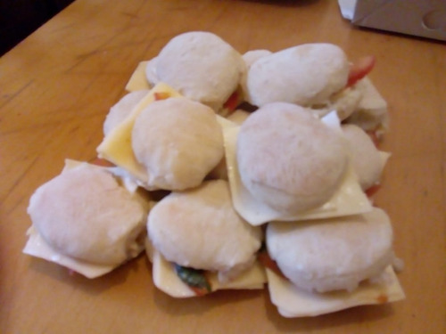 50 Figacitas Manteca - Caprese + Roquefort Verdeo + Berenje
