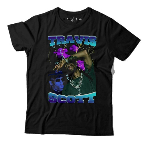 Remera Travis Scott 100% Algodon Icaro Remeras