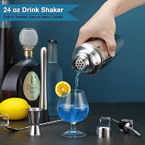 Juego De Coctelera De 24 Onzas, Juego De Bar