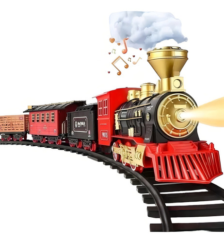 Tren Eléctrico Luz Y Sonido Juguete Navideño