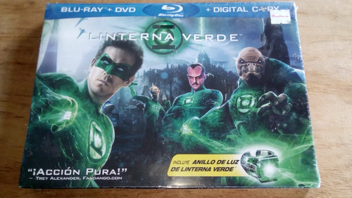 Linterna Verde Blu-ray + Dvd Sellado Nuevo