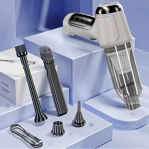 = Aspirador Portátil Sem Fio De 4000mah Para Carro