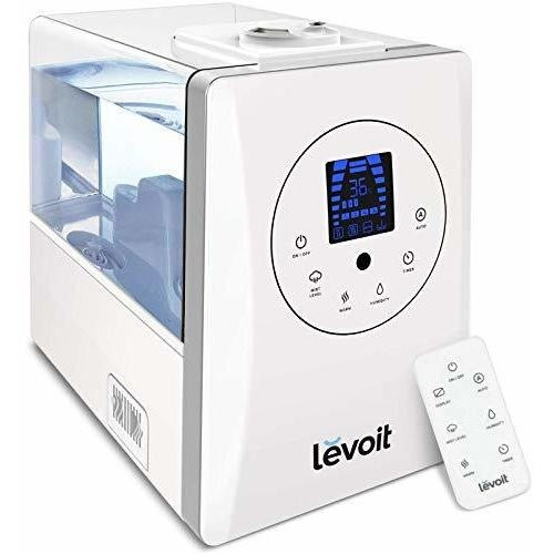 Humidificador Con Temporizador De 6 L Control Remoto Blanco