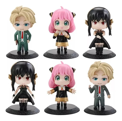 Figuras Serie Anime Spy Family Anya Forger Muñecos 