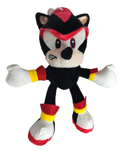 Peluche Shadow 30cm Sonic The Hedgehog Importado Premium