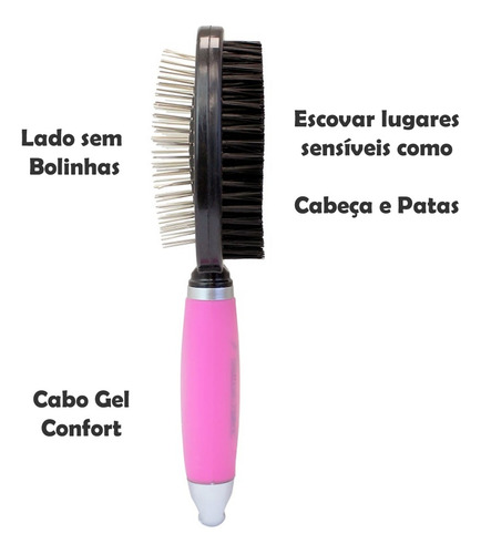Escova Lulu Pomerania Sem Bolinhas Na Ponta - Envio Imediato