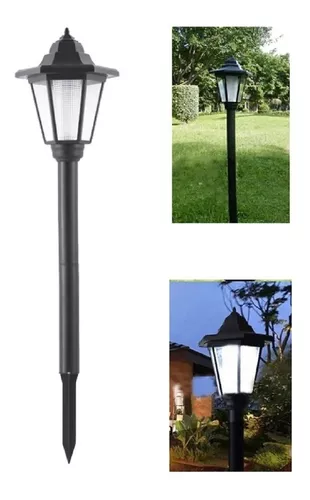 Farol Solar Exterior Lamparas Solares Jardin Estaca Xl Pro