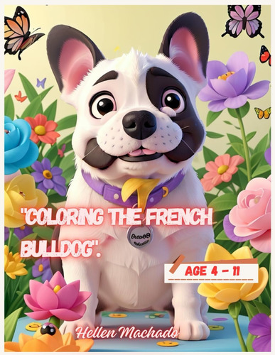 Libro: Coloring The French Bulldog .: Have Fun Coloring You