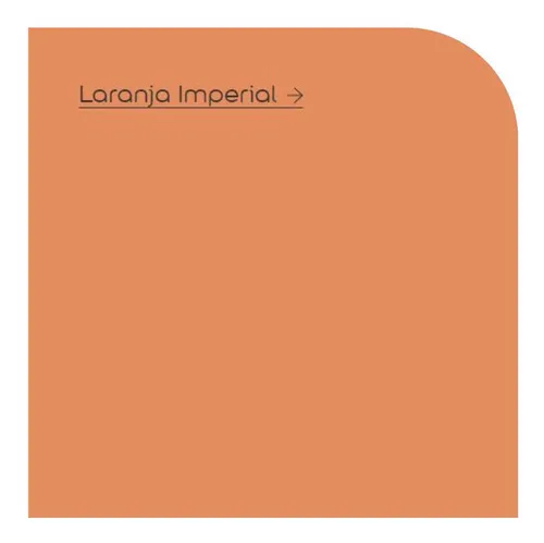 La pintura coral produce mucho color naranja imperial, 16 litros