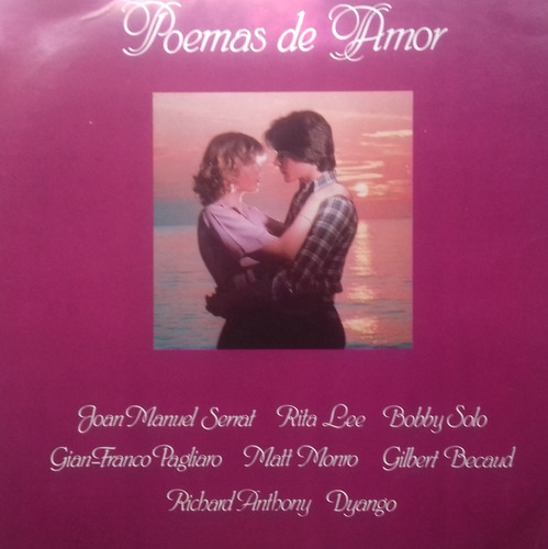 Poemas De Amor Serrat Rita Lee Monro Pagliaro Dyango Lp Pvl