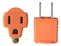 Comprar Adaptador Conexion Tierra 3 Clavija 2 Para Toma Corriente
