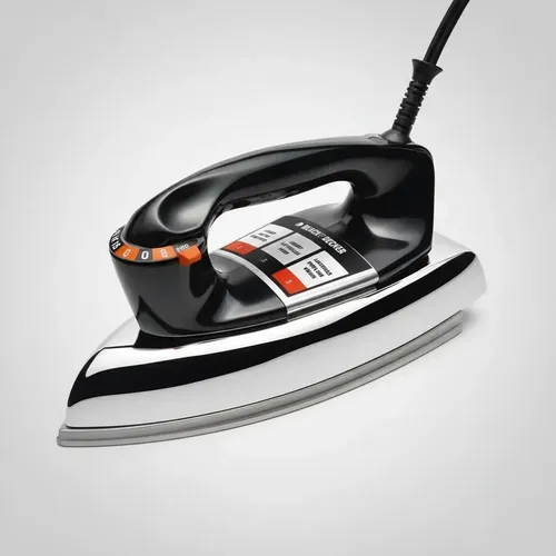Ferro De Passar Roupa Seco Black Decker The Classic 127V Base