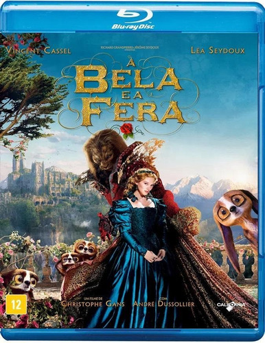 A Bela E A Fera - Blu-ray - Vincent Cassel - Léa Seydoux