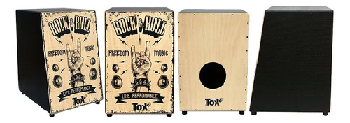 Cajón Acústico Nobre Tok Rock And Roll 304