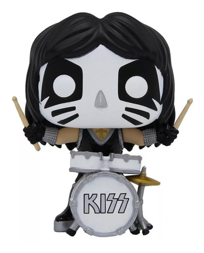Imagen 3 de 4 de Funko Pop Rocks 124 Kiss The Catman Glow In The Dark