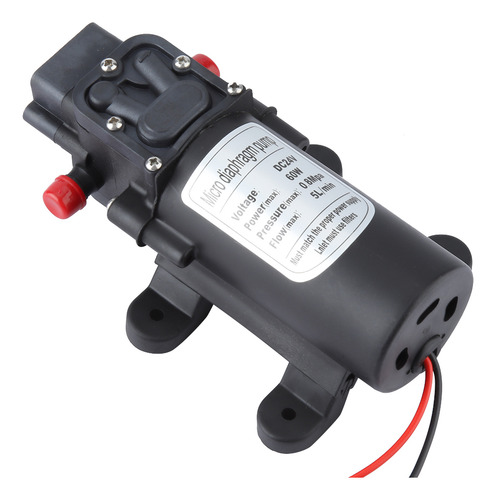 24v 60w Mini Bomba De Agua Eléctrica 5l/m Flujo Micro Diafra
