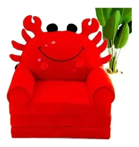 Sofá Plegable For Niños Pequeños, Sillón, Funda Lavable A2