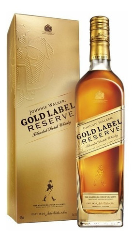 Whisky Johnnie Walker Gold Label Reserve Con Estuche 750ml