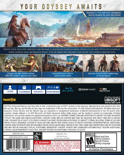 Videojuego Assassin's Creed Odyssey Day 1 Edition