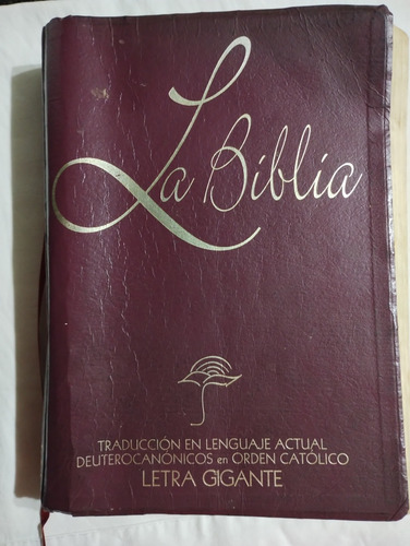La Biblia Traducción En Lenguaje Actual Orden Católico.. (Usado)