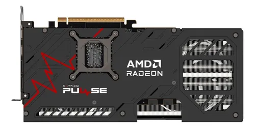 Placa De Video Sapphire Amd Radeon Rx 9070 Pulse 16gb Gddr6