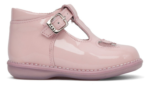 Zapatito Bota Niña Charol Maltead Corazón Dogi 726 15-17½gnv