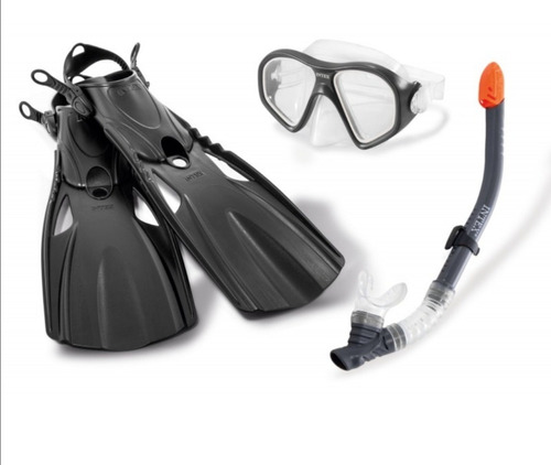 Set D Buceo Intex Buseo Juego Snoker  Tallas 41 A 45 Nuevos 