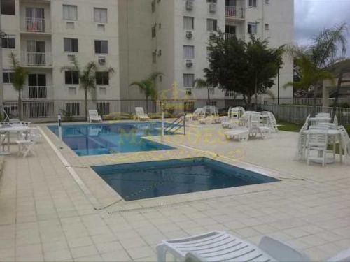 Apartamento, 2 Quartos, 1 Vaga, Piscina, Taquara - Abap20070