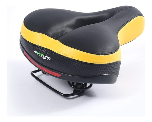Ebikeling Bike Seat Dual Shock Absorbing Soft Comfortable Pa