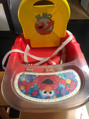 Silla De Comer Booster Sesame Street Muy Buen Estado