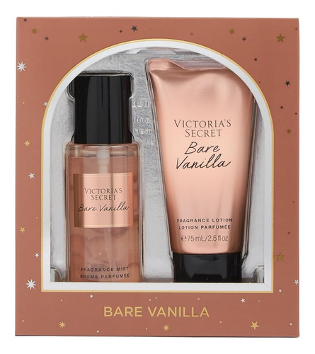 Kit Set Mist Y Lotion Bare Vanilla Victorias Secret + Crema