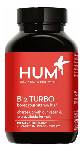 Hum B12 Turbo - Suplemento De Apoyo Energtico Diario - Compl