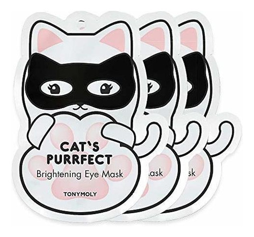 Mascarillas - Tonymoly Cat's Purrfect Brightening Eye Ma